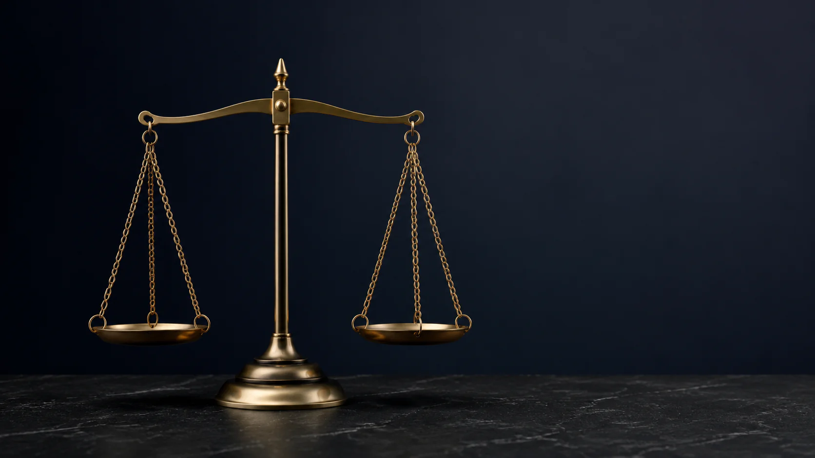 Balança da Justiça em composição institucional para advocacia trabalhista